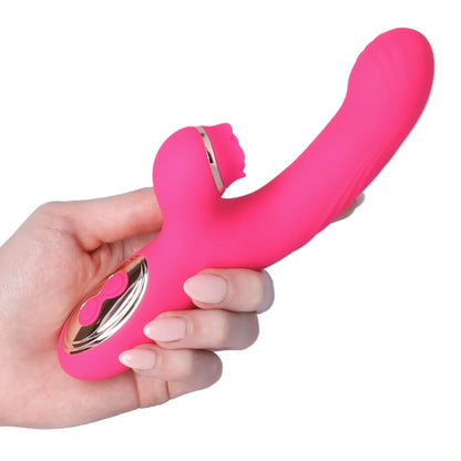 Fingertip-Style Dual-Action Massager — Experience Blended Pleasure with Pulsating External Stimulation & Targeted Internal Massage!