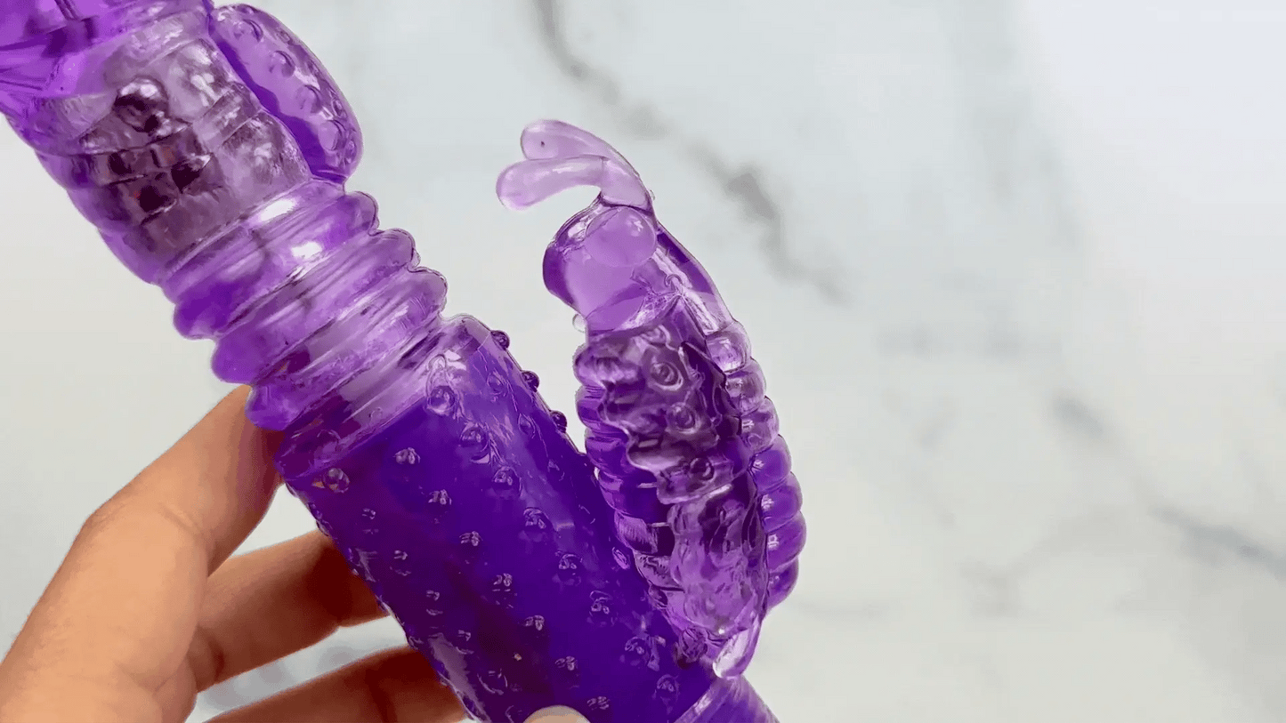 Thrusting Rotating Dual-Action Butterfly Massager