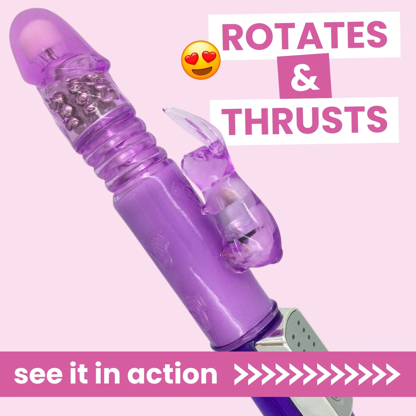 Dual-Motion Rabbit Personal Massager