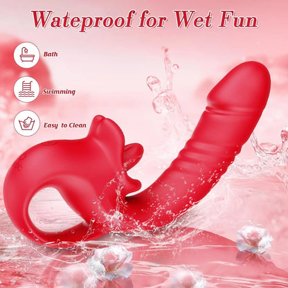 2-in-1 Rechargeable Personal Massager with Custom Modes