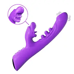 Dual-Action Curved-Tip Personal Massager with Triple-Pulse & External Kiss Sensation