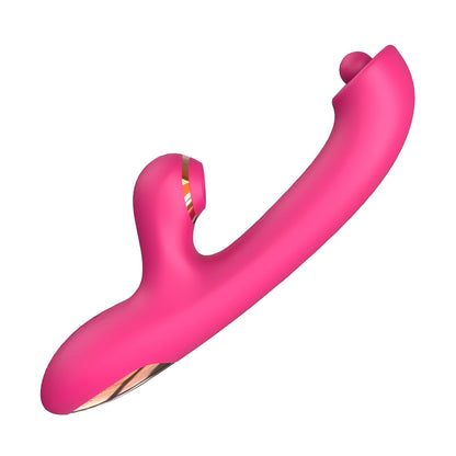 Rotating Pinpoint Internal & Air Pulse Dual-Action Vibe — Targeted, Tight Circles for Elevated Pleasure!