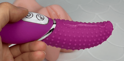 Curved-Tip Massager for External Stimulation