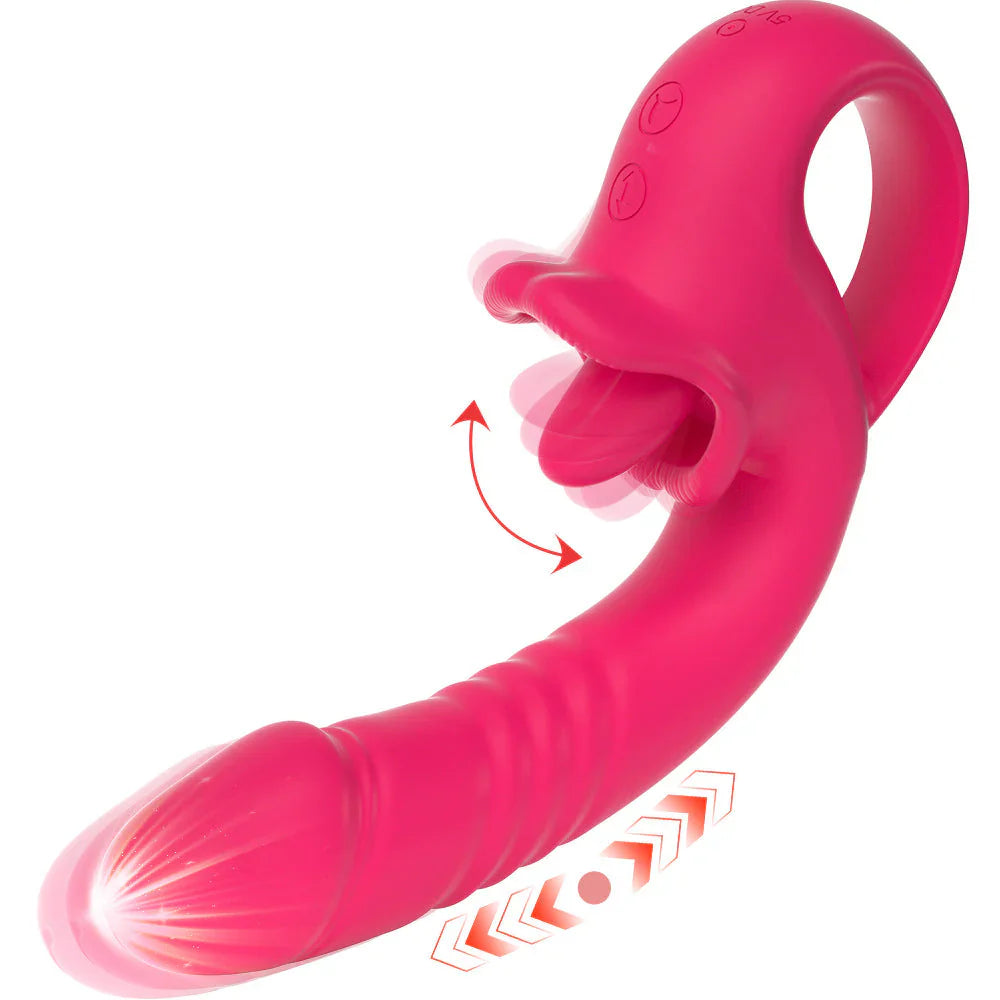 2-in-1 Rechargeable Personal Massager with Custom Modes