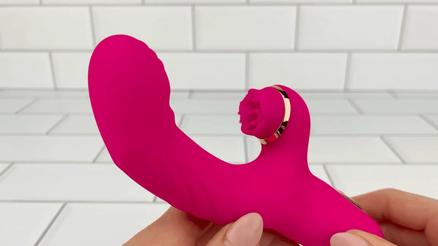 Fingertip-Style Dual-Action Massager — Experience Blended Pleasure with Pulsating External Stimulation & Targeted Internal Massage!