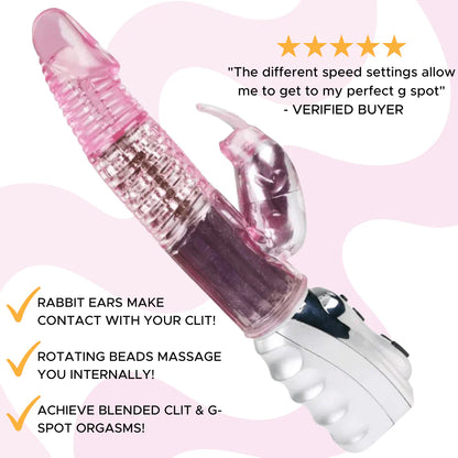 #1 Rotating Dual-Action Personal Massager
